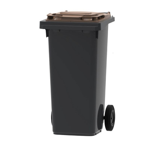 STEIN HGS Mini Container, grau, braun, 120 Liter, 83719.0005
