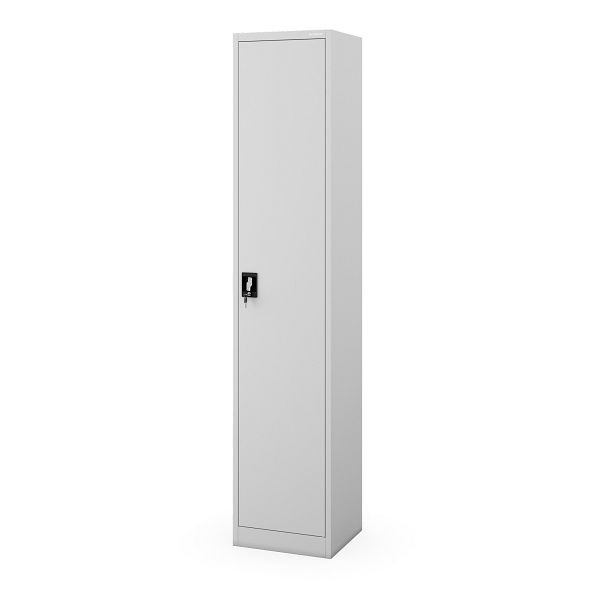 Jan Nowak Abschließbarer Aktenschrank für Hängeregister ALEX H2200 450 × 2200 × 400 mm, Grau, 2005