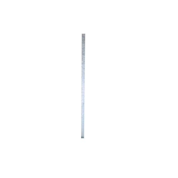 Schake Schaftrohr 40 x 40 mm verzinkt, Länge: 2,50 m, 34025