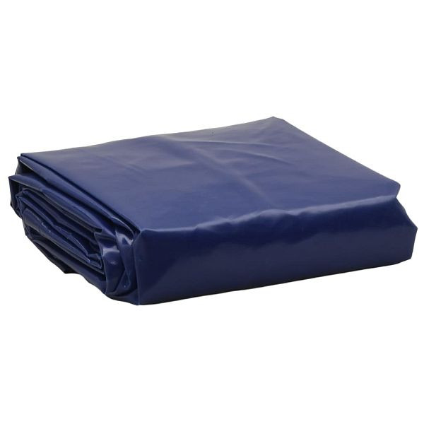 vidaXL Abdeckplane Blau 5x6 m 650 g/m², Material: Canvas mit PVC-Beschichtung, 156063