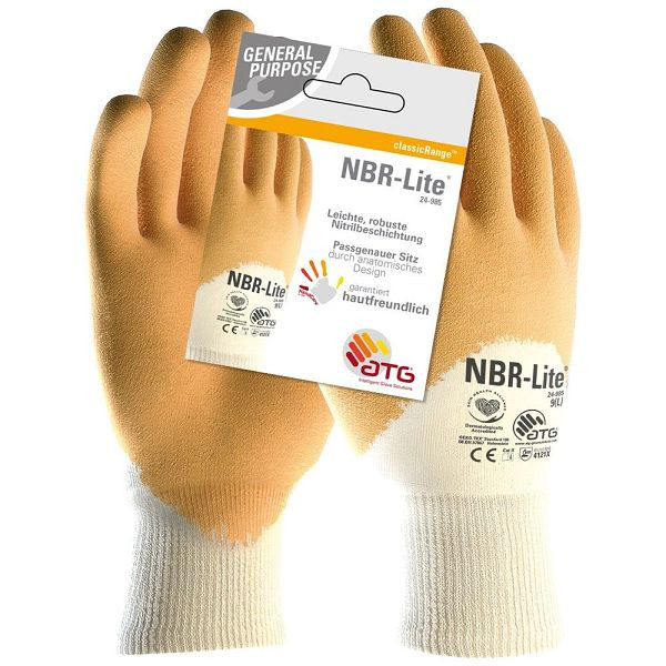 ATG NBR-Lite Nitril-Handschuhe (24-985 HCT), SB-Verpackung, Größe: 10, VE: 12 Paar, 2571-10