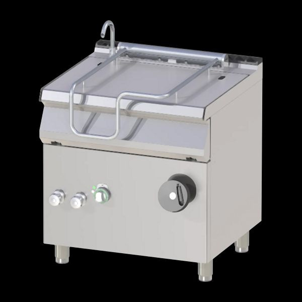 RM Thermik Serie 700, Elektro-Kippbratpfanne, 50 L, AISI 304 (12 mm), manuelle Kippvorrichtung, BR-780E/N