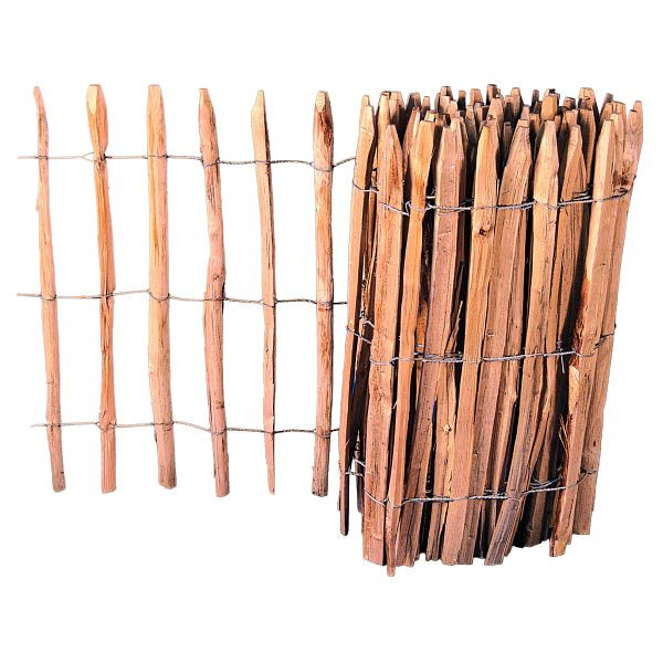 T&J ROLLO-Lattenzaun, Lattenabstand 8-10 cm, Höhe 150 cm, Rollenlänge 5 m, 34804