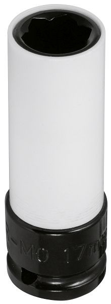 Kraftwerk Tiefe Schlagnuss 1/2 17mm mit Plastikring für Mercedes, 381170-1