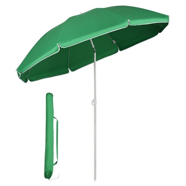 Sekey® 160 cm Sonnenschirm rund, Farbe: grün, 39916048