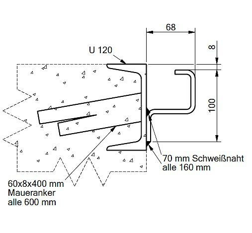 Altec KBS-Führungsschiene, 2500 mm, 50000007