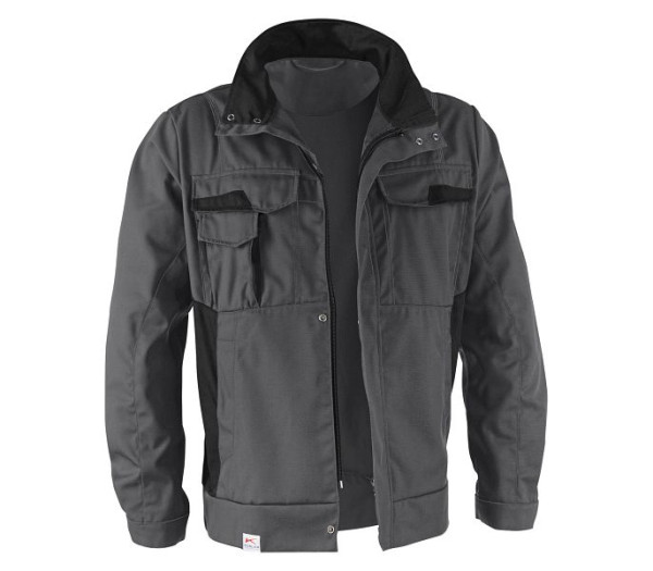 Kübler VITA mix Jacke, Farbe: anthrazit/schwarz, Größe: M, 1L45 5365-9799-M