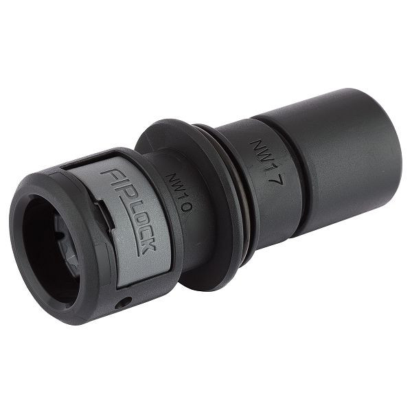 LAPP Schlauchverschraubung FIPLOCK ONE-R 10-7, schwarz, VE: 10 Stück, 61804992