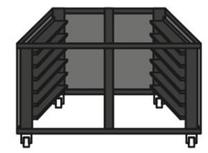 MORETTI Backblechtragschiene für serieS S125E, VE: 2 Stück, 493400227902