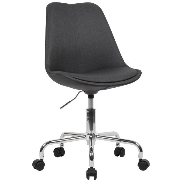 Amstyle Schreibtischstuhl Schwarz Stoff, SPM1.422, 4250950291829