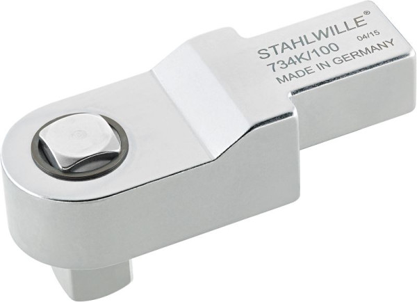 STAHLWILLE Kalibrier-Vierkant-Einsteckwerkzeug Nr.734K Größe 4 Außen-4kant 1/4 " Werkzeugaufnahme 9x12 mm, 58243004