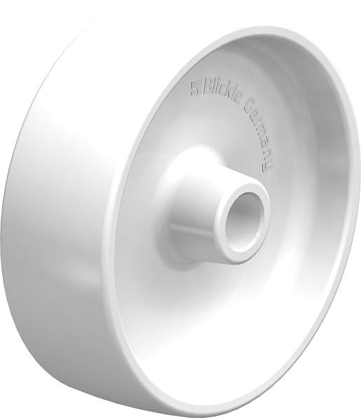Blickle PO 150/20G Rad aus Polyamid, Weiß, 5504