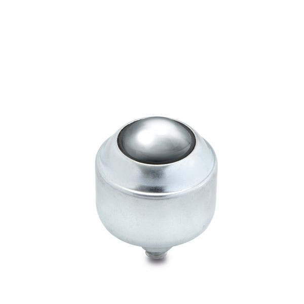 Torwegge Kugelrolle Niro mit Gewindezapfen, VE: 20 Stück, KR-U1VA-25, 0014751