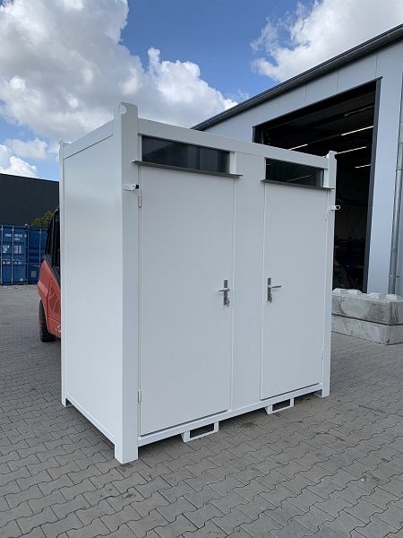 Unitec 8 Fuß WC Box RAL 7035