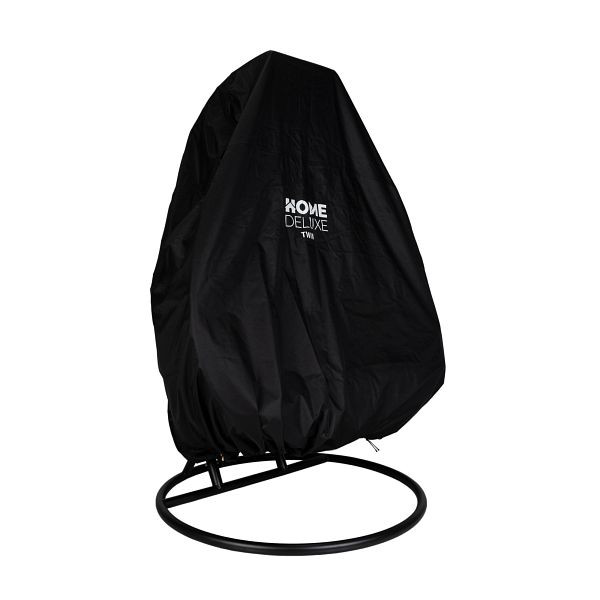 HOME DELUXE Regenabdeckung TWIN – Farbe Schwarz, 100% regendicht, 59029