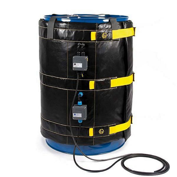 Kuhlmann Electro Heat ATEX Fassheizer 230V 800W für 120L-Fässer, Temperaturregler muss hinzugefügt werden, 23-4260A