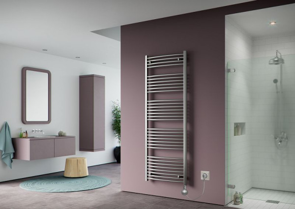 Ximax Elektrischer Handtuchwärmer C2 1636 mm x 600 mm 600 Watt Typ 5 Chrom, 10871