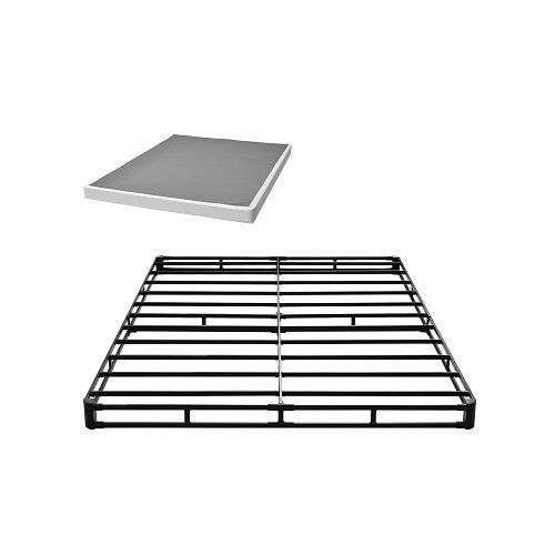 VEVOR Königin-Bettrahmen mit abnehmbarem Bezug, Metall, 102 mm Matratzenunterlage, max. 1587 kg (2010 x 1510 x 102 mm), XXDHNWK79595HSICA001V0