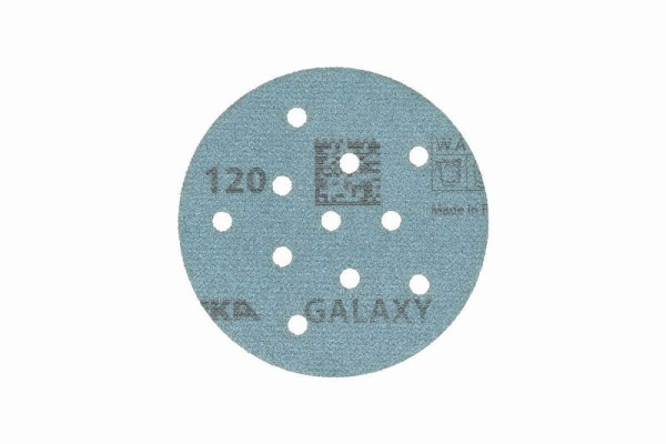 Mirka Schleifmittel GALAXY 77mm Grip Multifit, Körnung 120, VE: 50 Stück, FY6JV05012