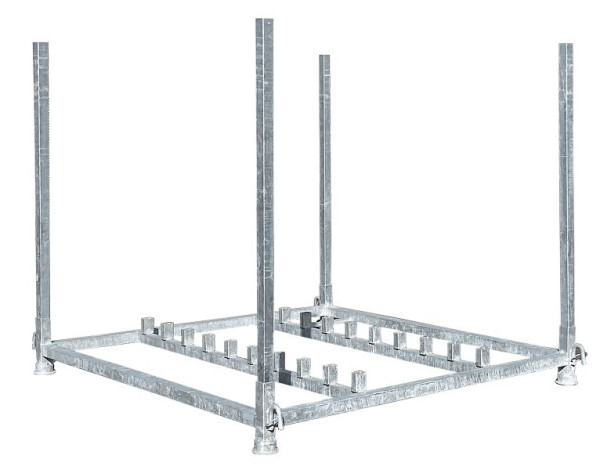 Schake Stapelpalette für Polizeigitter Typ U Lichte Maße: 1900 x 1900 mm, 50195