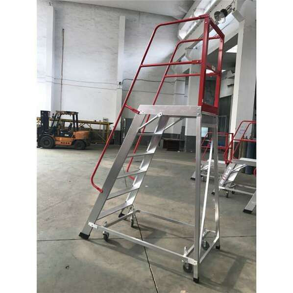 Schake Steigtritt / Podestleiter, 5 Stufen, 72550, 4250384764821