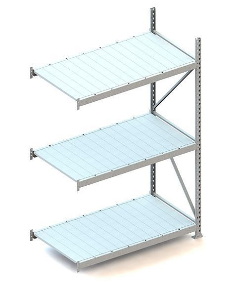 Meta MINI-RACK AR 2200x1400x800 mm, verzinkt, mit Stahlpaneele, Bodenanzahl: 3, 20051230