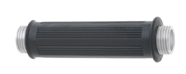 GEKA plus-Handgriff "soft rain", 2 x AG G 1/2" LM mit KS-Manschette schwarz, 49.6490