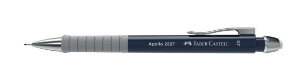 FABER CASTELL Druckbleistift Apollo, 0,7 mm, B, dunkelblau, 232703