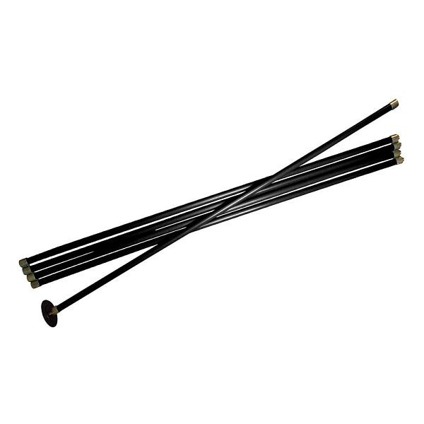 Silverline Abflussreinigungsstangen, 2 m, extra lang, 7-tlg. Satz, Abflussreinigungsstangen, 7-tlg. Satz, 868720