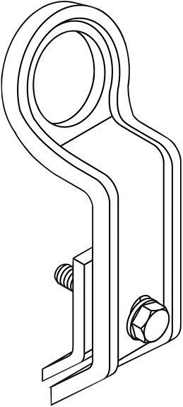 SÄBU Satz Kranösen für Leertransport mit Kran, VE: 2 Stück, F2610