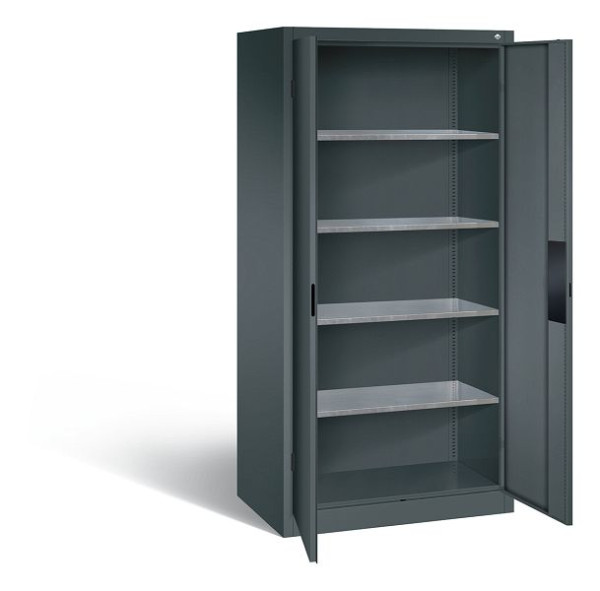 C+P Werkzeugschrank Acurado, H1950xB930xT600mm, Farbe: Anthrazitgrau, Muldengriff, 8922-052 S10307