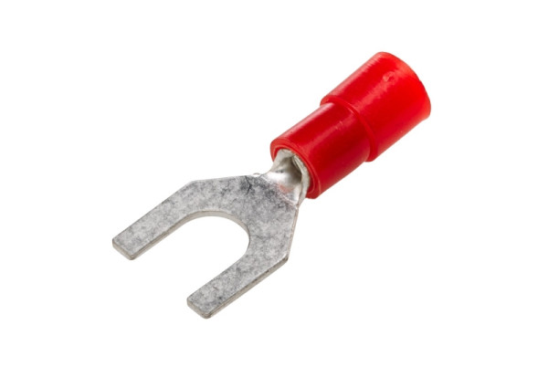 HELLA Leitungsverbinder, rot, von: 0.5mm², bis: 1.5mm², Gabelverbinder, Bohrung-Ø: 5.3mm, 8KW 178 045-012