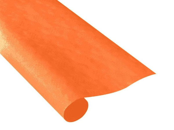 Werola Damast-Tischtuchpapier Rolle Original - 1,00 m x 10 m, orange, VE: 10 m, 2021-85