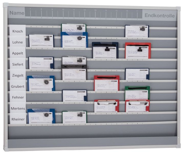 Eichner Werkstattplaner breit für Kfz-Betriebe, Maße: 1.125 x 960 mm, 9019-00592
