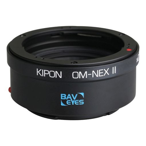 Kipon Baveyes Adapter Olympus OM auf Sony E (0.7x) II, 1022832