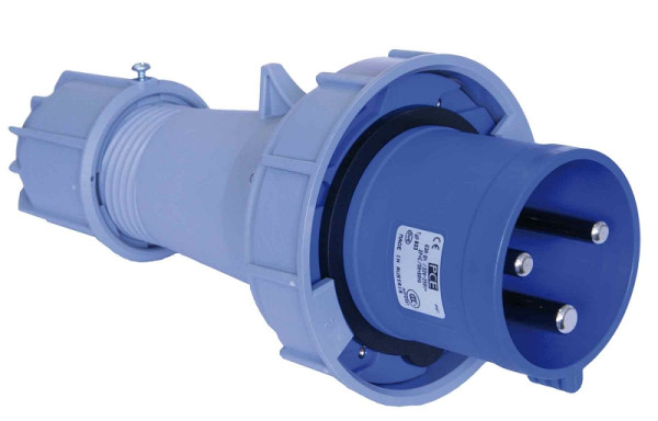 GIFAS Kunststoff CEE-Stecker, 63 A- 3polig, 277555