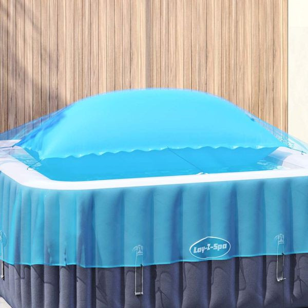 vidaXL Pool-Kissen Blau 400 x 200 x 140 cm PVC, 42024534