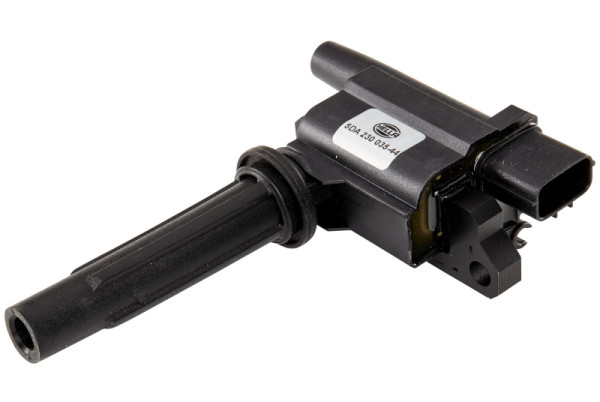 HELLA Zündspule, 3-polig, Kerzenschachtzündspule, geschraubt, 5DA 230 035-441