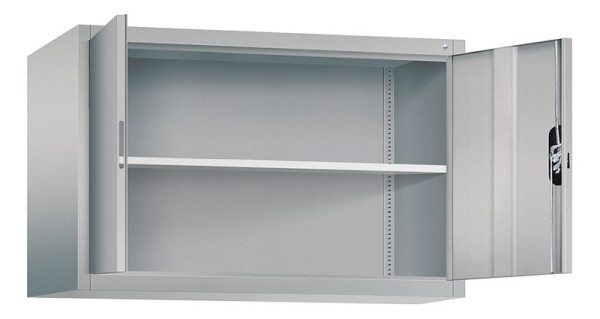 C+P Aufsatzschrank Acurado, H790xB1200xT500mm, Farbe: Weißaluminium, Muldengriff, 9485-000 S10194