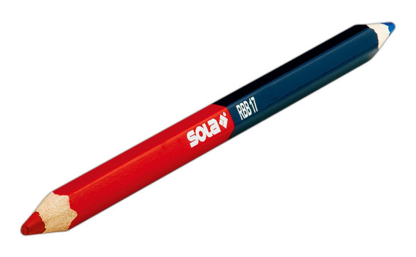 Sola Bleistift rot-blau RBB 17, VE: 6 Stück, 66024120