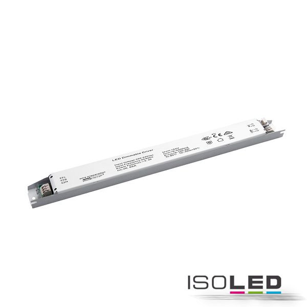 ISOLED LED PWM-Trafo 24V/DC, 0-100W, ultraslim, 1-10V dimmbar, SELV, 114225