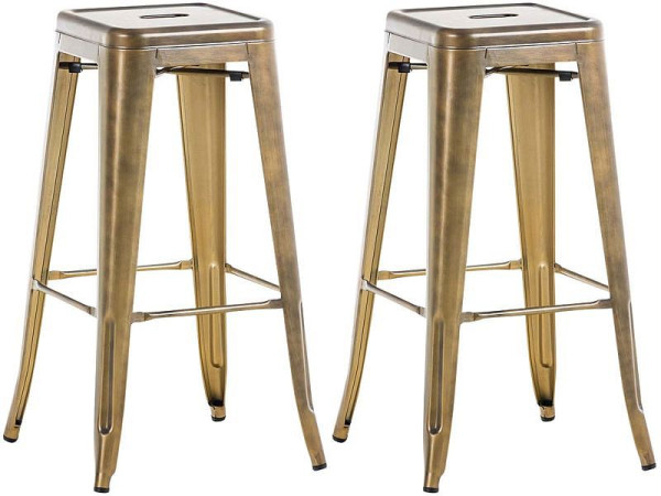 CLP Barhocker Joshua V2, gold, VE: 2 Stück, 314342