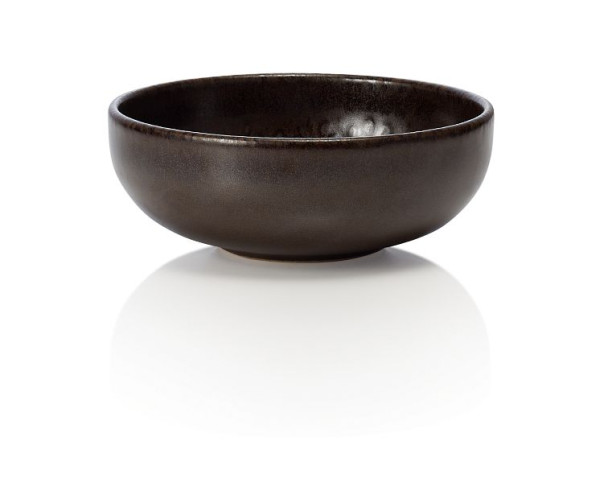 WAS Schale, Ø 12 cm, rund, metallic brown, VE: 6 Stück, 452003012