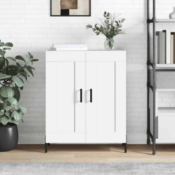 vidaXL Sideboard Weiß 69,5x34x90 cm Holzwerkstoff, 830204