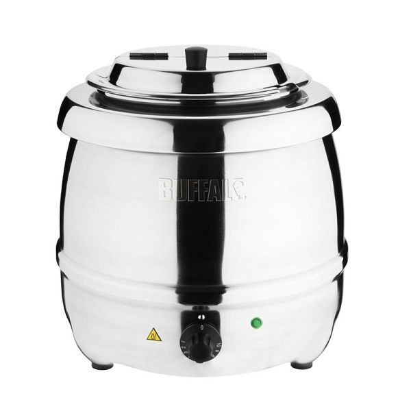 Buffalo Suppenkessel Edelstahl 10L, 400 W, 230 V, Tischmodell, L714