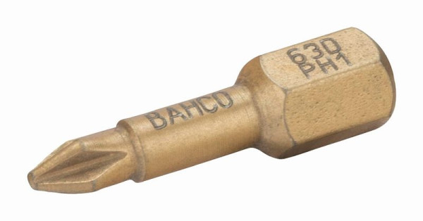Bahco 1/4" Bits, 25 mm, Diamant, PH 3, 5er Pack, 63D/PH3