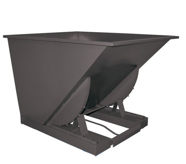 VARIOfit Selbstkipper, Außenmaße: 1.385 x 880 x 615 mm, RAL 7016 anthrazitgrau, 2-Komponenten-Lack, sw-300.004/AG