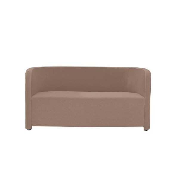 Bisley Sessel Vivo, Zweisitzer, Niedrige Rückenlehne, 2 Seitentaschen, NE0534 cappuccino, VIV2S2.NE0534