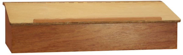KLW Schreibpult-Aufsatz aus Holz 270 x 1025 x 480 mm H x B x T ohne Schloss passend für Werkzeugschrank 7FG-NG, 07/13-2