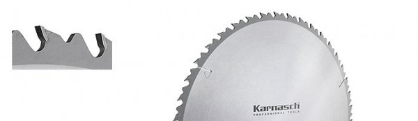 Karnasch Hartmetall-bestücktes Kreissägeblatt, Vogesenblitz Trommelsäge SAT 4-700 700x6,0/4,5x30mm 42 FLA, 111345700010